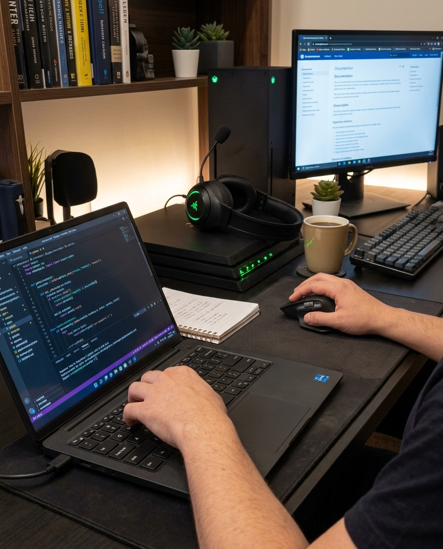 Siswa menjalankan Coding Mission